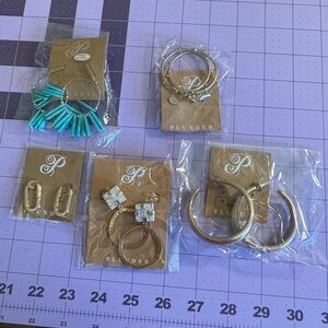 Plunder Gold Tone Earring Collection